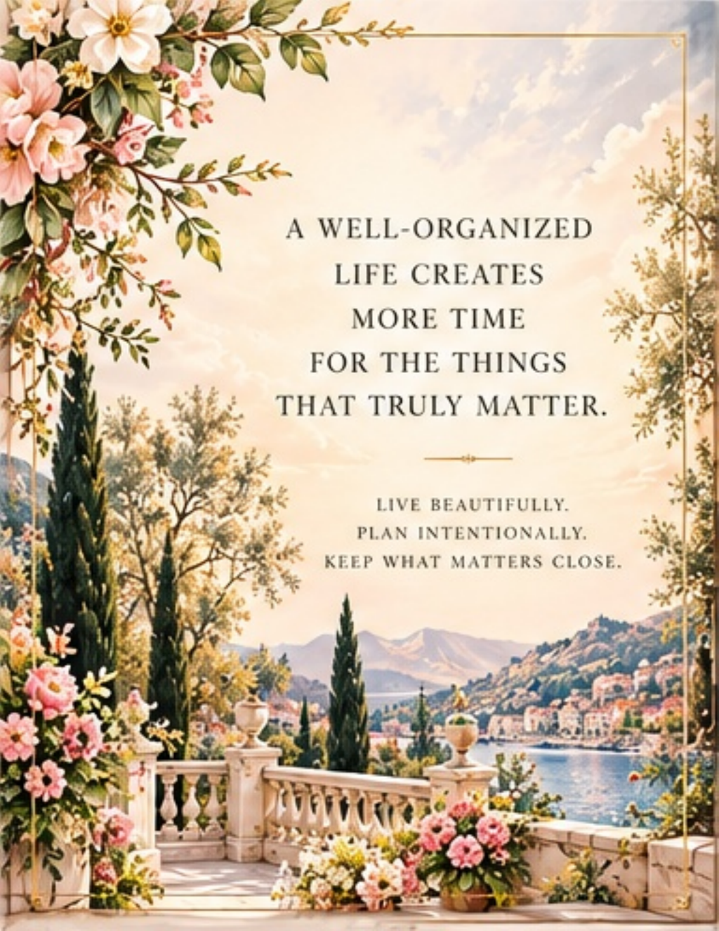 Organize Your Beautiful Life fillable edition cover
