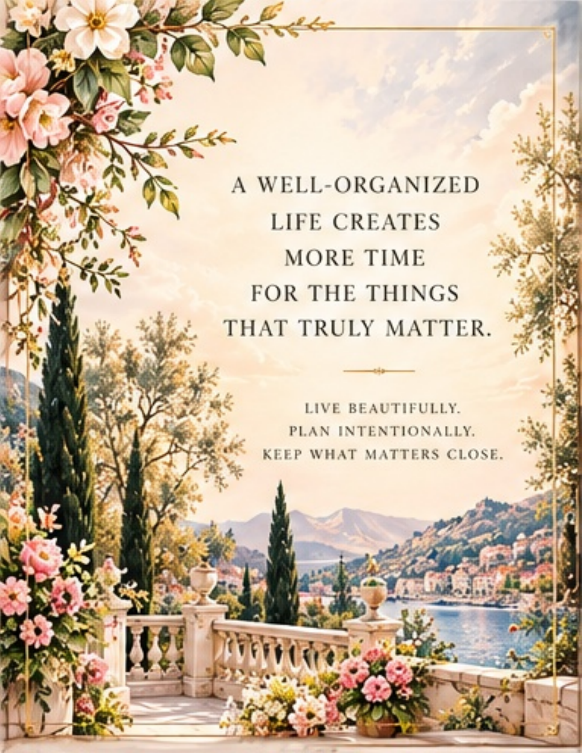 Organize Your Beautiful Life fillable edition cover